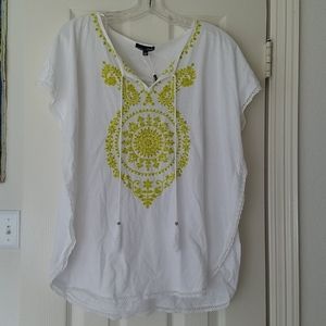 RXB boho embroidered top
